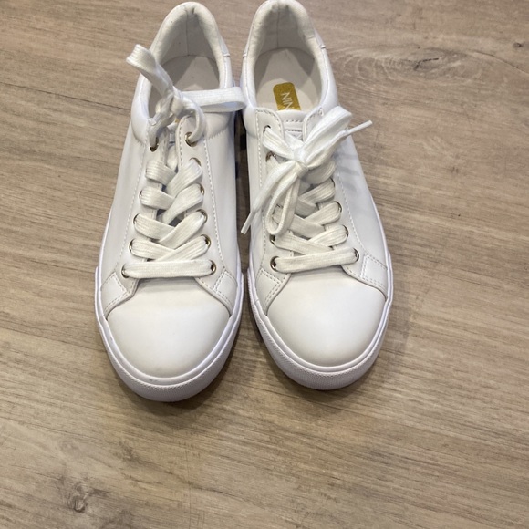 Nine West white sneakers! - Picture 2 of 5